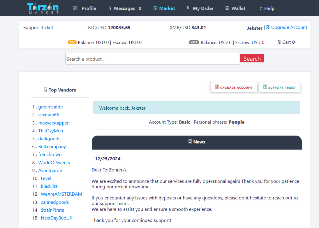 Digital TorZon Market UI featuring glowing neon nodes, secure darknet network visualization, and anonymous marketplace elements on a dark background.